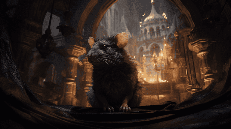 Seeing black rat in Dream Islam