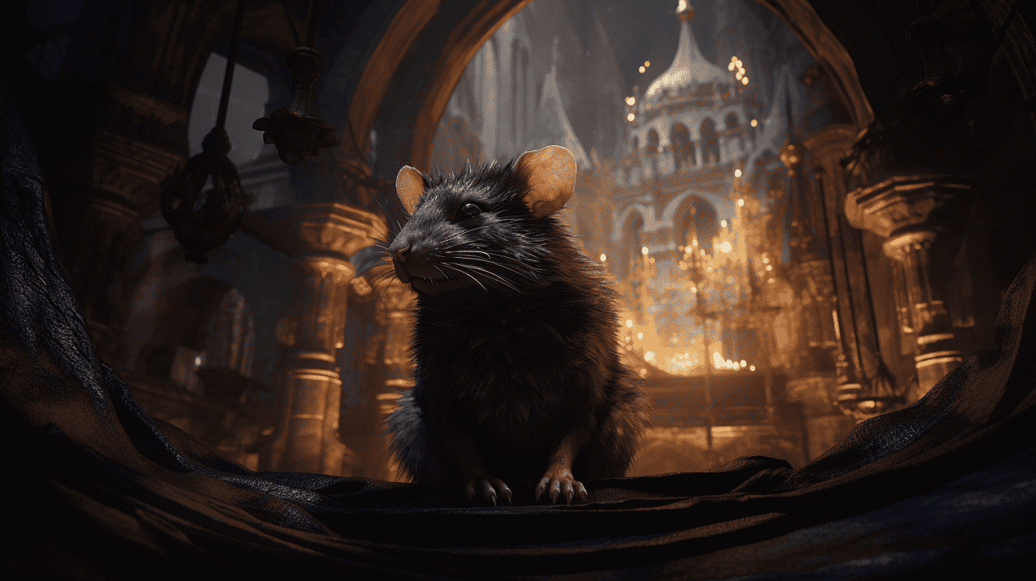 Seeing black rat in Dream Islam