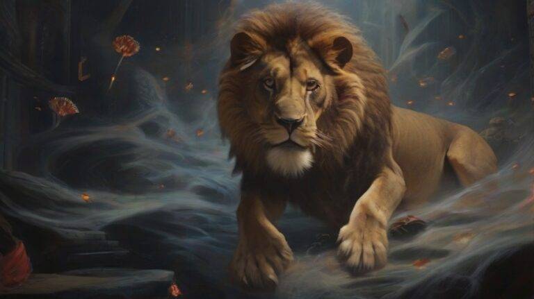 Escaping from lion in dream Islam 