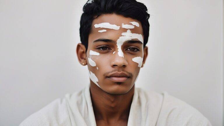 Seeing vitiligo in Dream Islam 