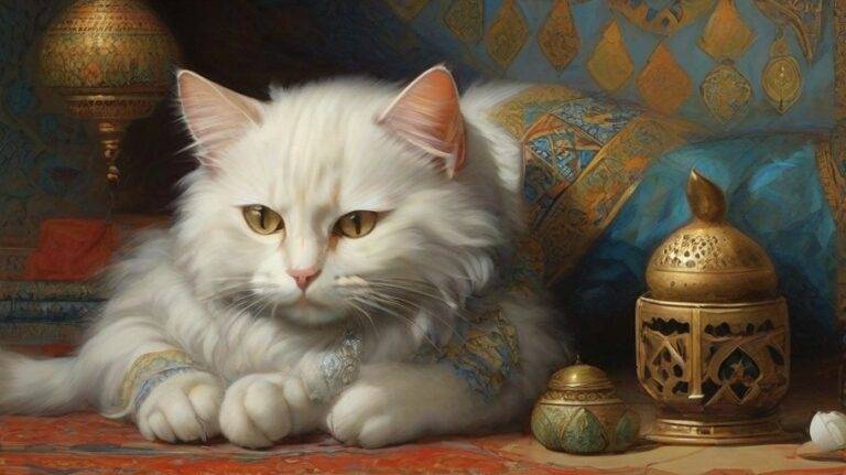 Cats in Islamic dream