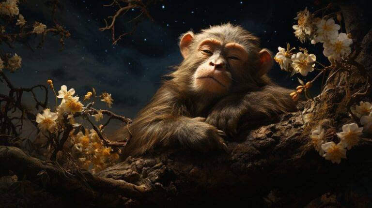 Seeing monkey in dream